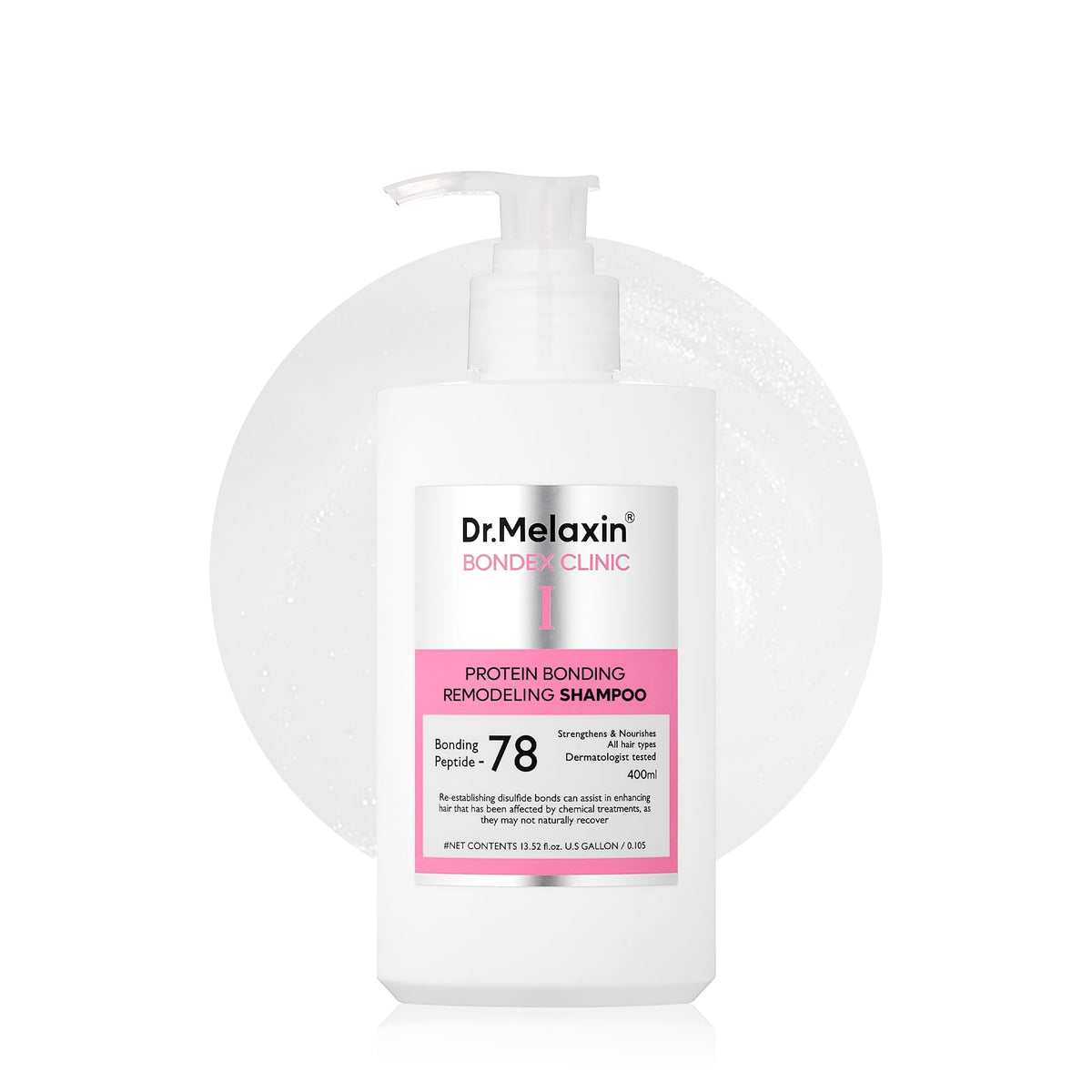 Dr.Melaxin front bottle view showing product and benefits