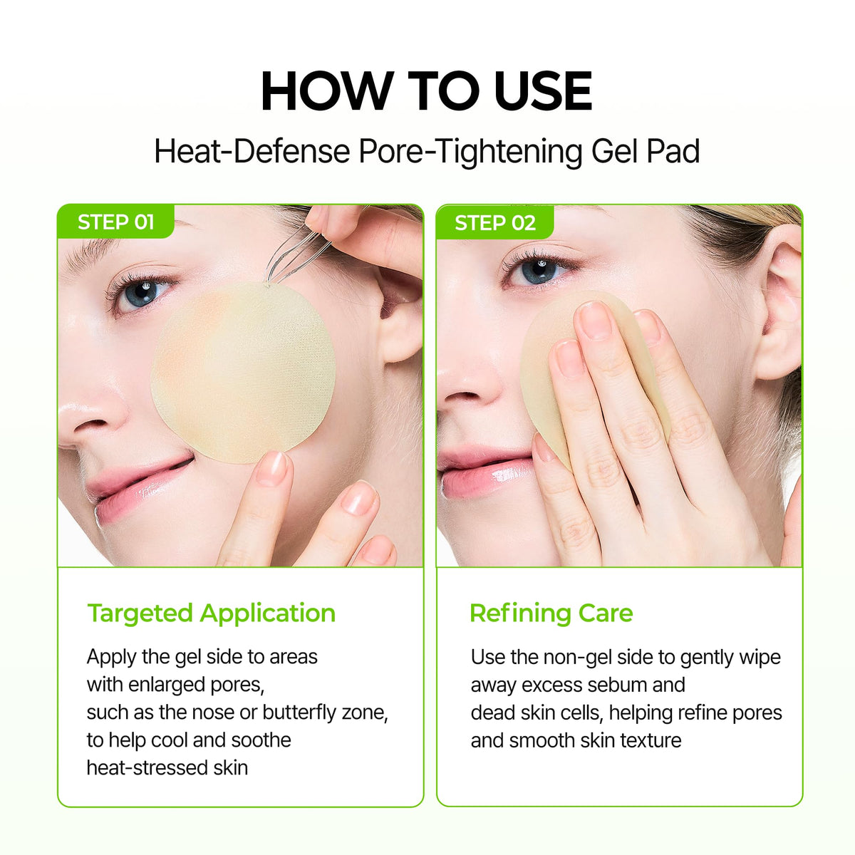 Dr.Melaxin pads staged on vanity to convey everyday cooling routine