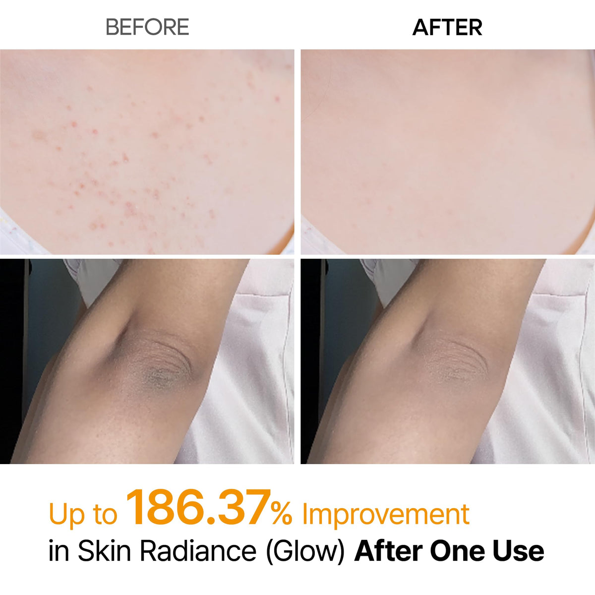 Dr.Melaxin close-up of liquid texture highlighting lightweight absorption