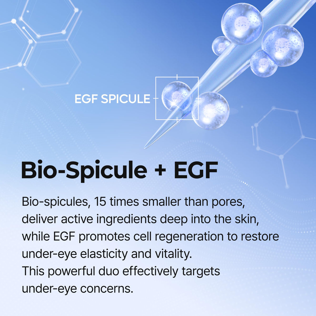 Dr.Melaxin ingredient label with EGF, niacinamide and retinol