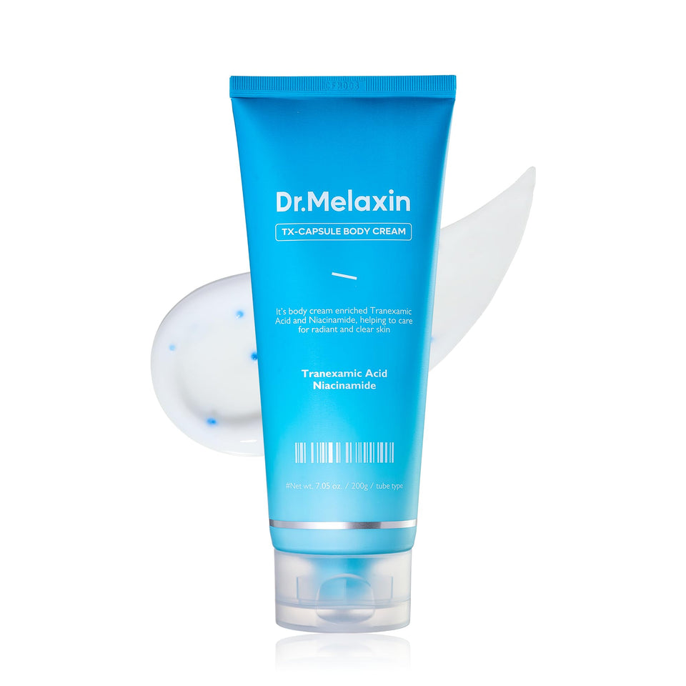 Dr.Melaxin front packaging showing product and size benefits