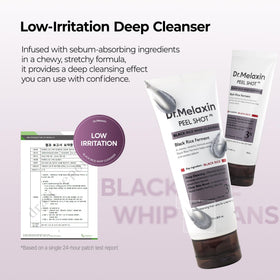 Dr.Melaxin placed on bathroom shelf in skincare routine setting