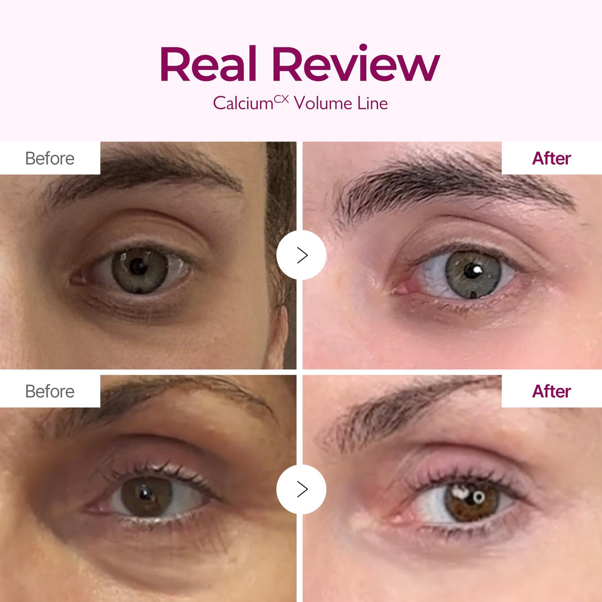 Dr.Melaxin ingredients layout highlighting collagen and calcium complex