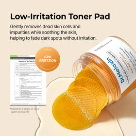Dr.Melaxin open container with 70 sheets visible for travel-friendly supply