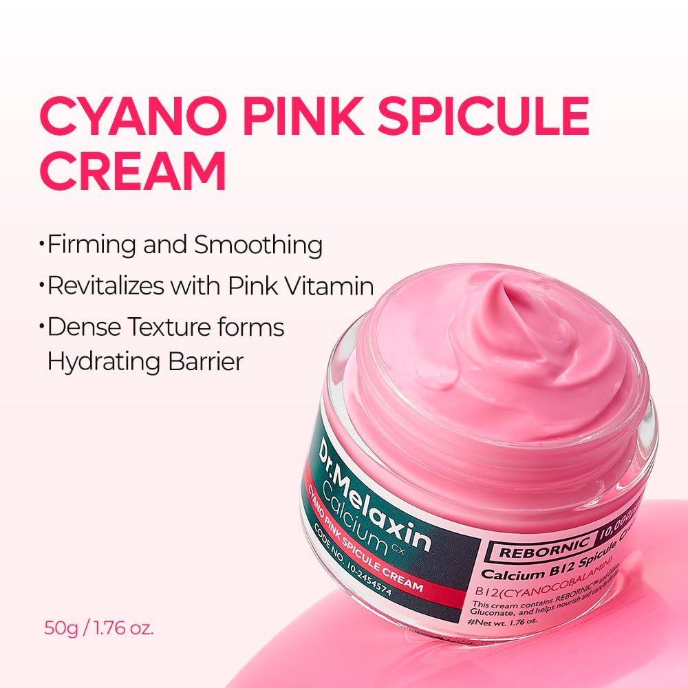 Dr.Melaxin open jar texture close-up illustrating creamy hydration and smoothing