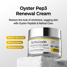 Dr.Melaxin cream texture close-up revealing smooth, fast-absorbing formula