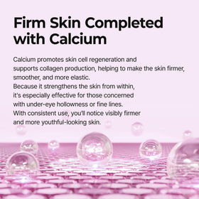 Dr.Melaxin patch in use under eye demonstrating cooling effect