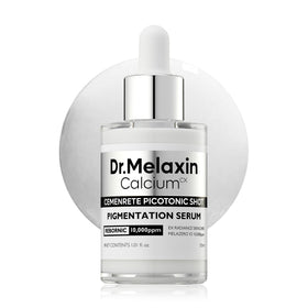 Dr.Melaxin front packaging showing compact brightening serum benefit