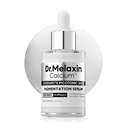Dr.Melaxin front packaging showing compact brightening serum benefit