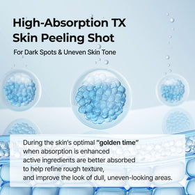 Dr.Melaxin with rice extract ingredient visual conveying hydration benefits