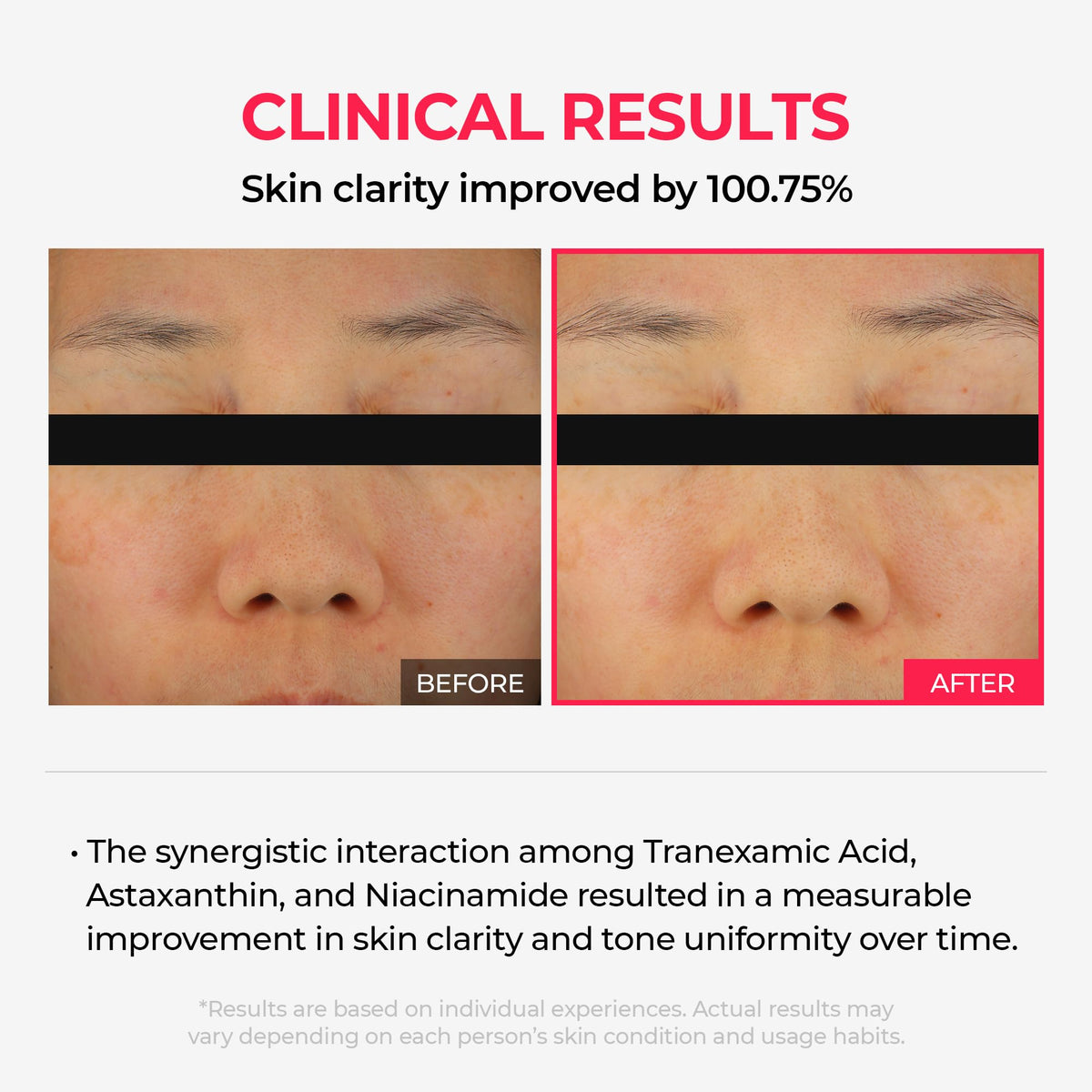 Dr.Melaxin close-up texture shot showing creamy mask spreadability