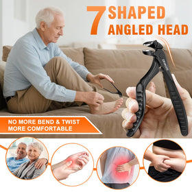 DRMODE angled head closeup showing ergonomic tilt for easier sightline and comfort