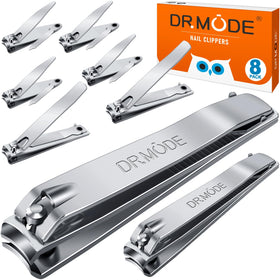 DRMODE front packaging showing full 8-pack and contents, convenient storage benefit