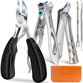 DRMODE front packaging showing full 5-in-1 nail kit for organized storage and travel