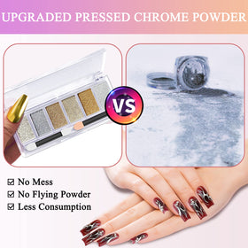 DRMODE holographic silver and gold reflecting light for multidimensional effect