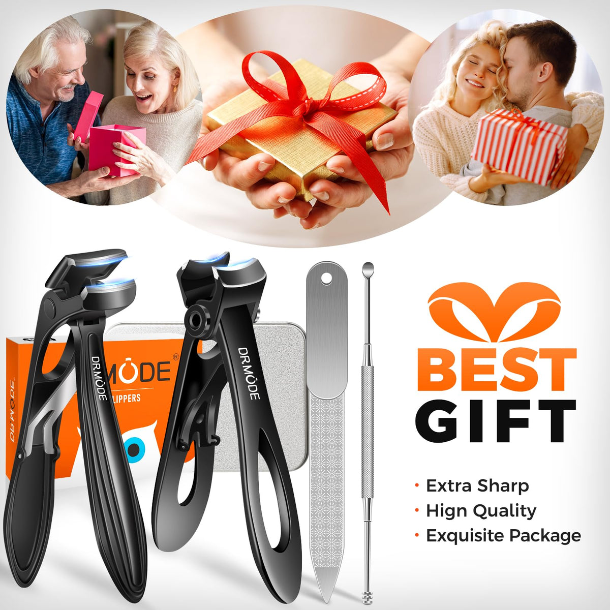 DRMODE lifestyle bathroom scene for at-home pedicure convenience