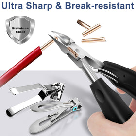 DRMODE long ergonomic handle held to show secure non-slip grip and reduced effort