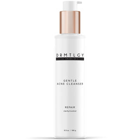 DRMTLGY cleanser front label showing product name and salicylic percentage benefit