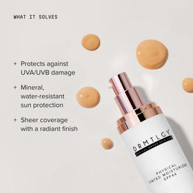 DRMTLGY texture close-up highlighting creamy consistency and quick absorption