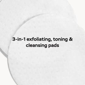 DRMTLGY close-up pad texture illustrating gentle weave for effective exfoliation