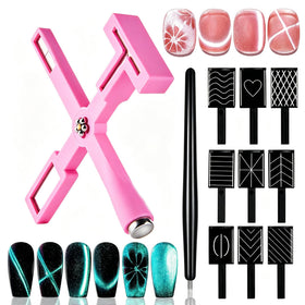 Dr.nail front packaging and kit laid out showing complete tools and benefits