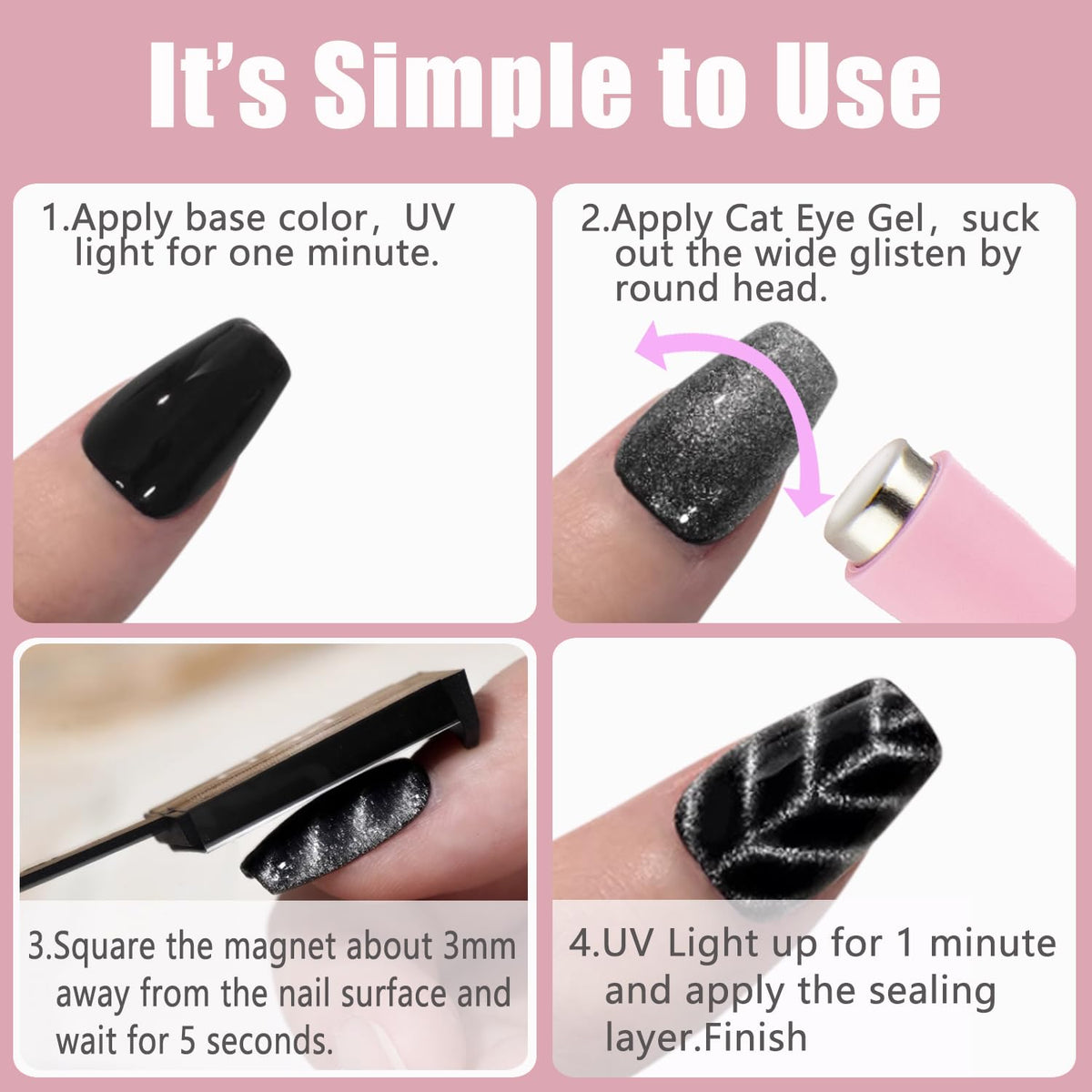 Dr.nail magnet head with silicone sleeve close-up protecting tool from scratches