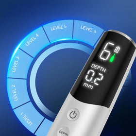 Dr.pen M9 used with serum to show enhanced topical product distribution
