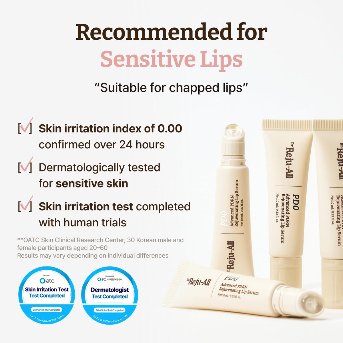 Dr.Reju-All product in hand for size comparison and travel-friendly convenience