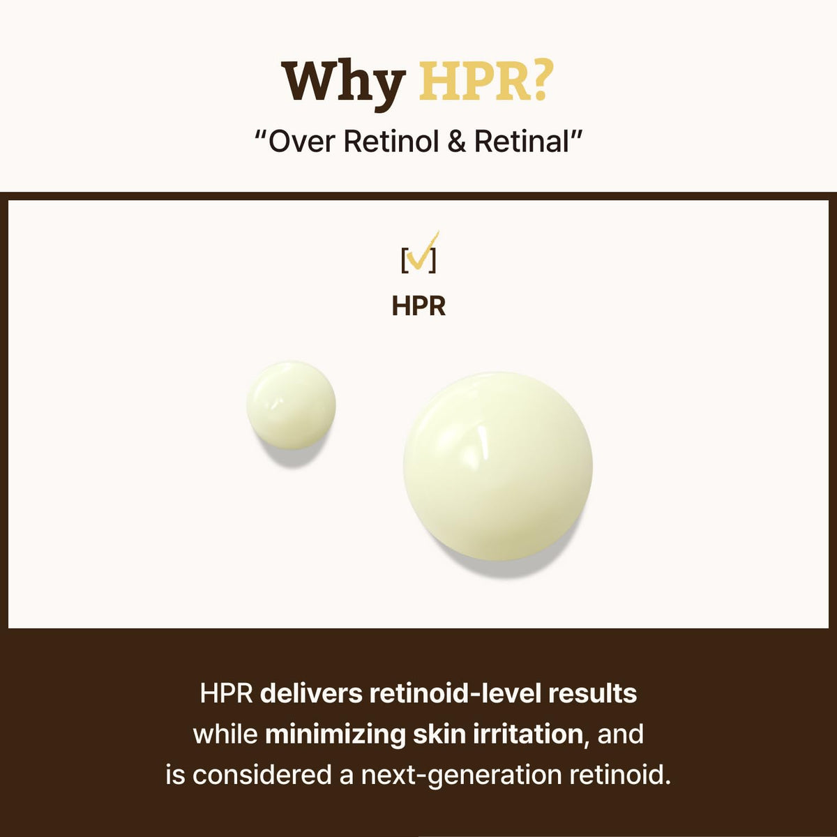 Dr.Reju-All closeup of ingredient panel highlighting HPR, niacinamide and TXA for targeted care