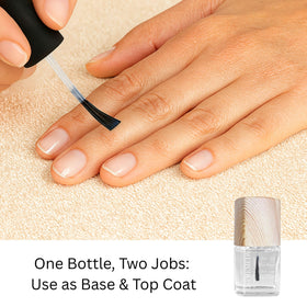 Dr.'s Remedy brush and cap detail demonstrating easy, precise application