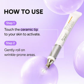 Dr.twentyproject before and after concept image showing reduced puffiness benefit