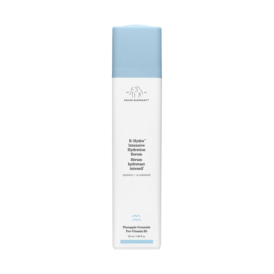Drunk Elephant B-Hydra front bottle showing label and size for clear identification and confidence