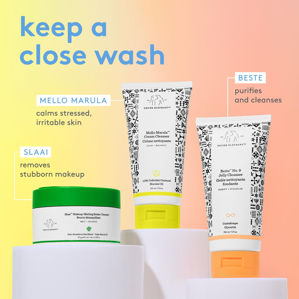 Drunk Elephant product with Allure 2025 badge signaling award-winning quality