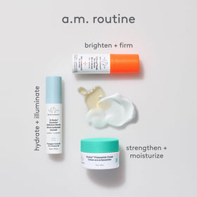 Drunk Elephant kit packed in a travel pouch lifestyle scene for convenience while traveling