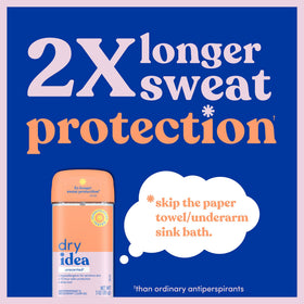 Dry Idea clear gel texture close-up highlighting fast-dry finish