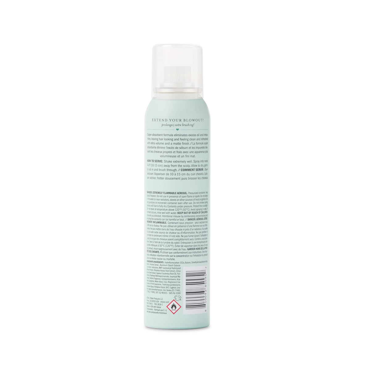 Drybar Detox on a bathroom vanity with accessories showing daily routine compatibility
