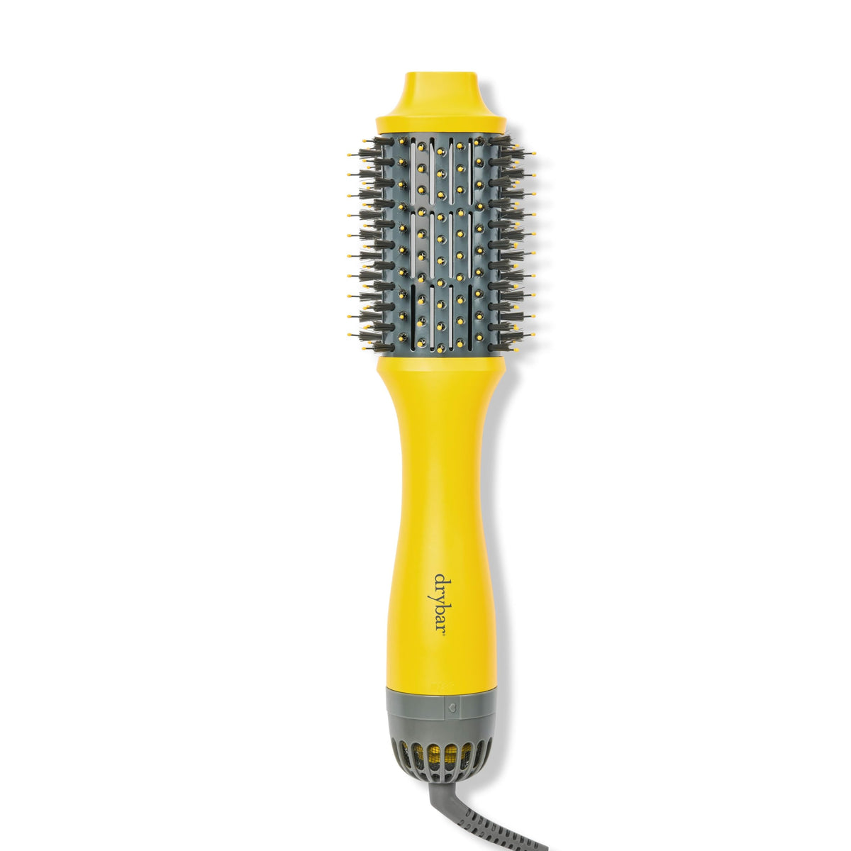 Drybar Double Shot front view showing oval brush for fast volumizing