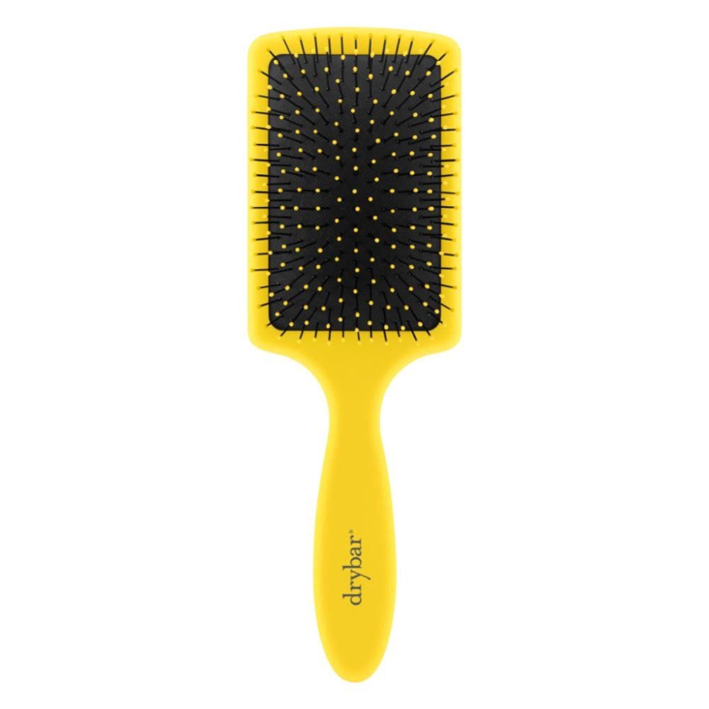 Drybar Lemon Bar front view showing paddle and sleek finish for smooth styling