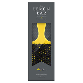 Drybar Lemon Bar soft-touch handle close-up for comfortable secure grip