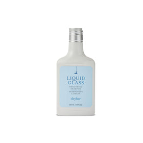 Drybar bottle front view showing label and sleek design for easy identification and use