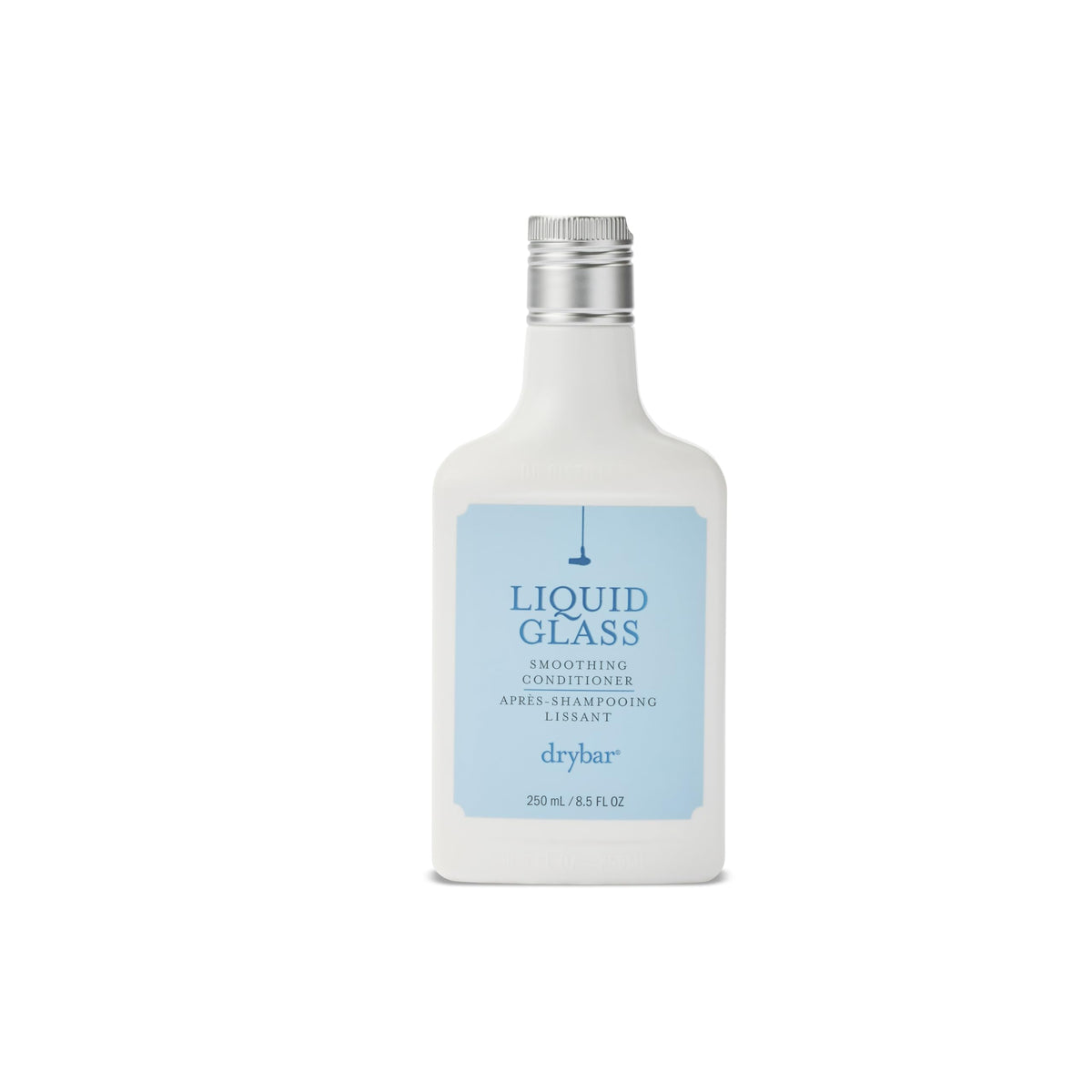Drybar bottle front packaging showing product name and smooth-hair promise