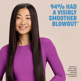 Drybar with murumuru butter chunk showing softness and manageability benefit