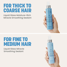 Visual of premium oil blend ingredients representing hydration and silky finish from Drybar formula