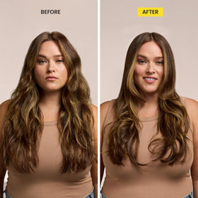 Drybar mist spraying fine veil for even detangling coverage