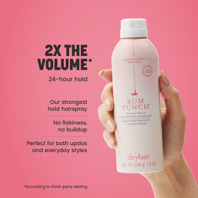 Drybar fine mist spraying delivers even coverage for instant volume