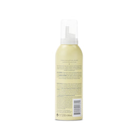 Drybar Southern Belle label close-up listing jasmine, sandalwood, and Madagascar vanilla fragrance