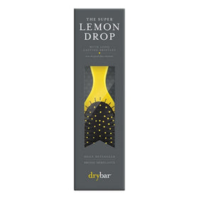 Drybar Super Lemon Drop bristle close-up highlighting flexible bristles that detangle gently