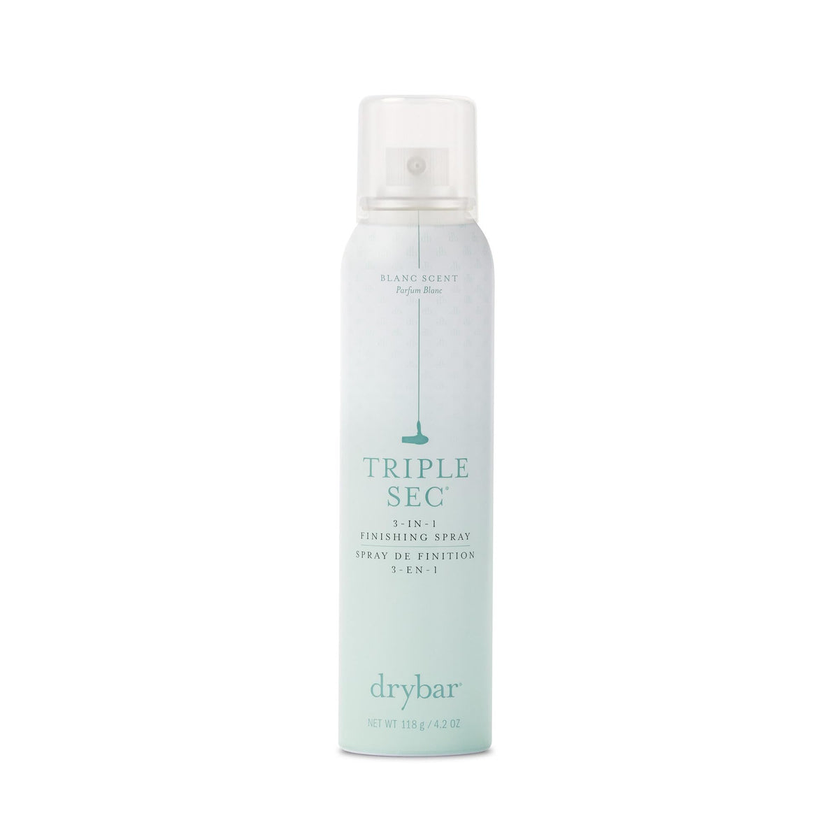 Drybar Triple Sec front bottle view showing branding and spritz benefit