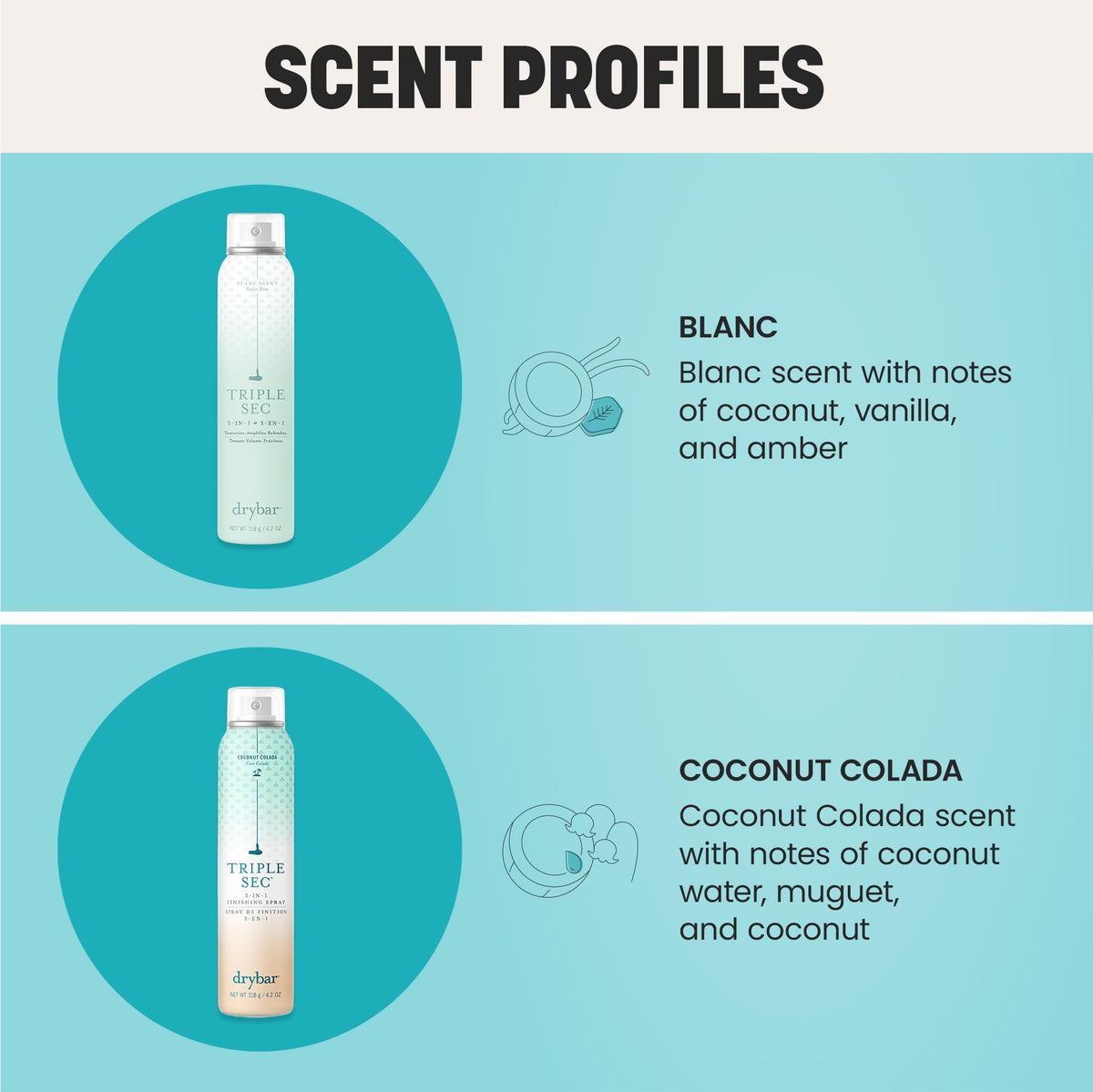 Drybar Triple Sec on bathroom shelf styled for everyday touch-up convenience