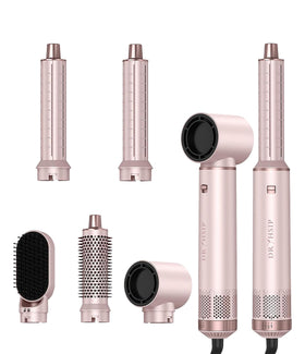 Dryhsip front view pink showing compact design and easy grip for comfortable styling